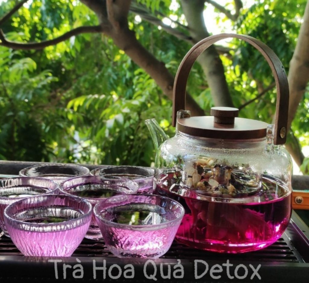 Trà Hoa Quả Detox Nhan Ngọc